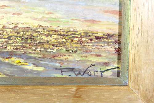 F Wort - Forest scene - A beautiful work! - Bid now!!