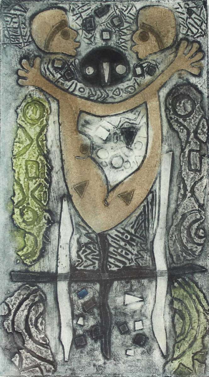 Zacharia Makwira - Victims of love - A limited edition lithograph