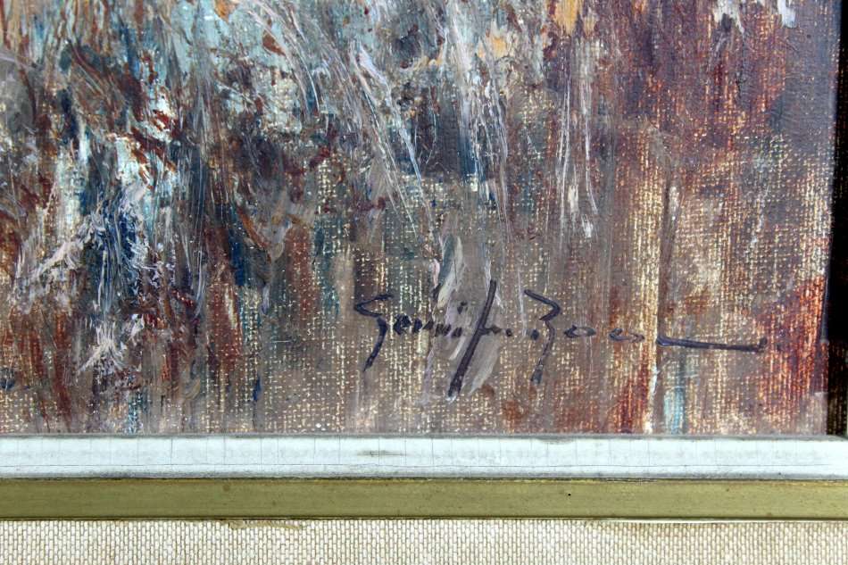 Gerrit Roon - Farm scene next to river - Investment art at its finest! - Bid now!! Free courier!