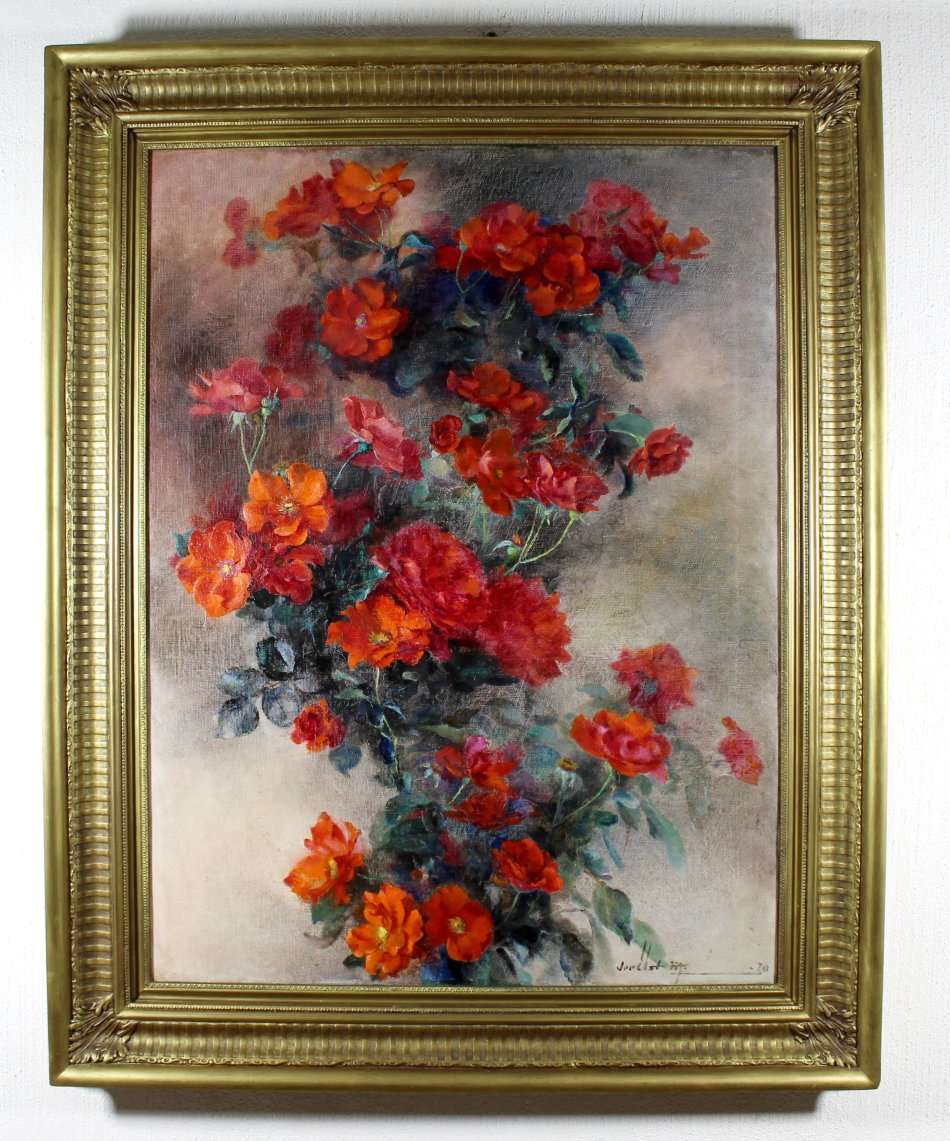 M. VerElst - Still life flowers - Beautiful art! - Bid now!!