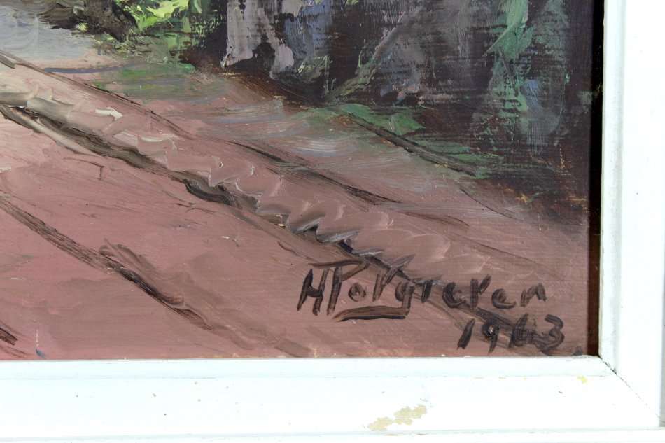 Hansie Potgieter - Dirt road in the mountains - A treasure! - Bid now!