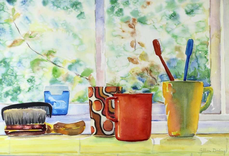 Gillian Darling - Bathroom scene