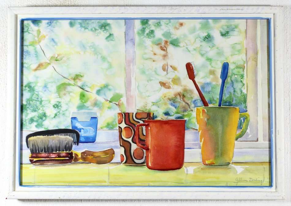 Gillian Darling - Bathroom scene