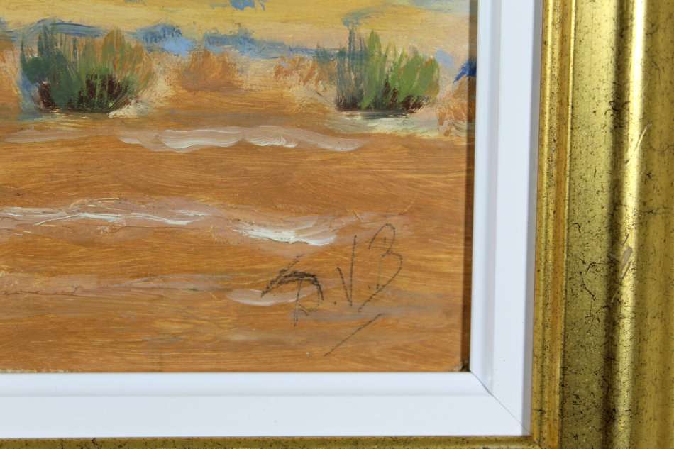 DVB - Expansive landscape - A beautiful oil painting! - Bid now!