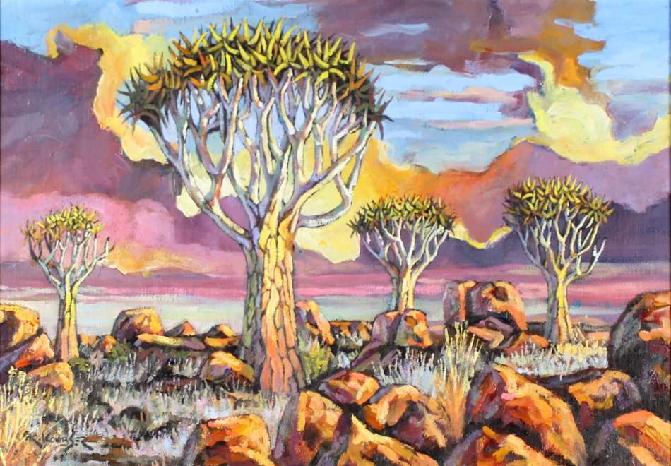 Ryan Loubser - Burning sky