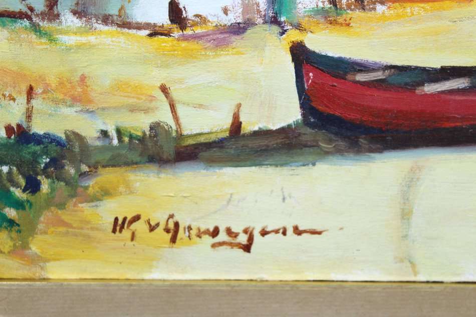 HG van Aswegen - Fisherman settlement - A beauty! - Bid now!