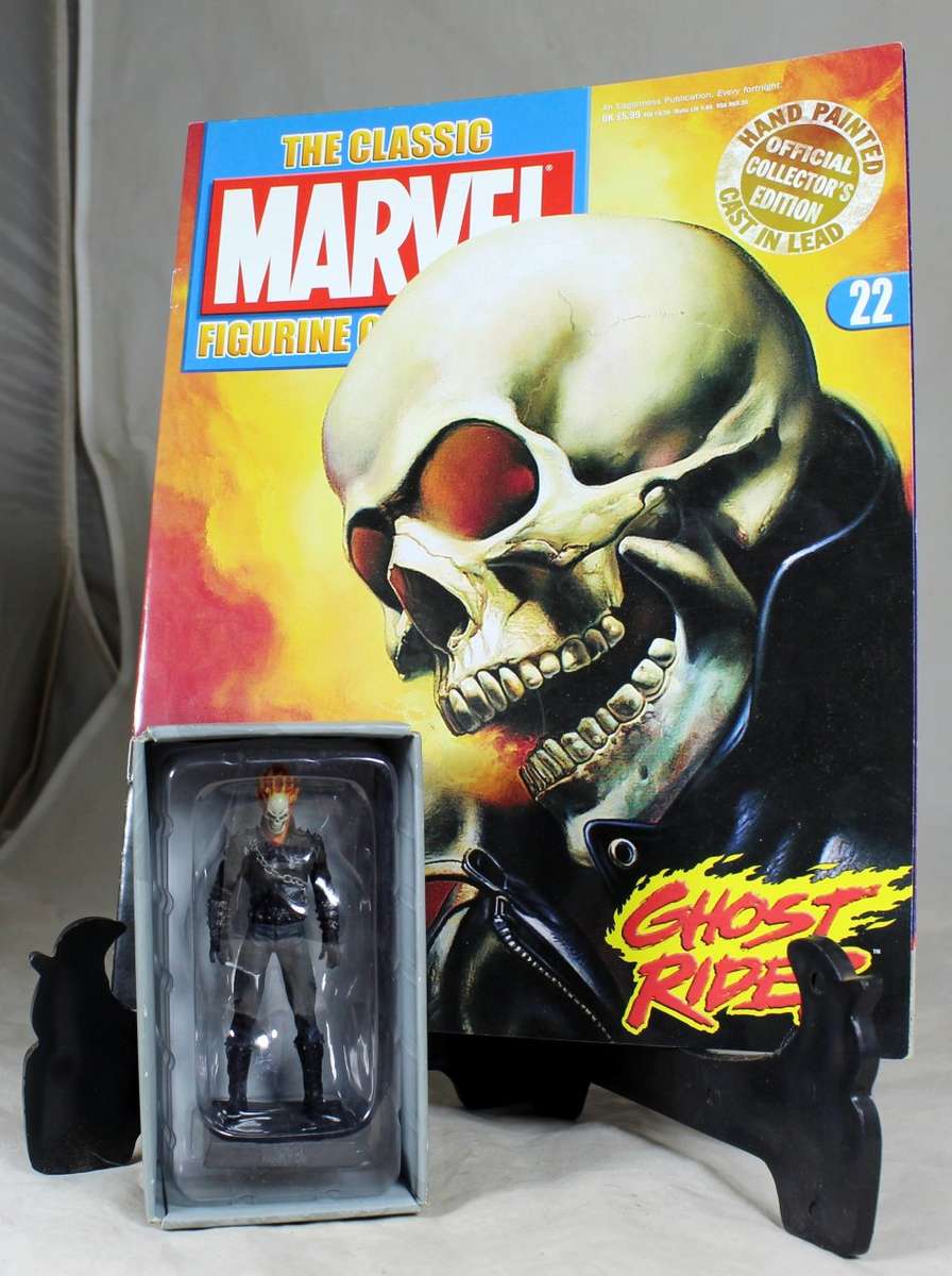 Classic Marvel - Action Figure and Book - Ghost Rider - Issue #22 Bid Now!