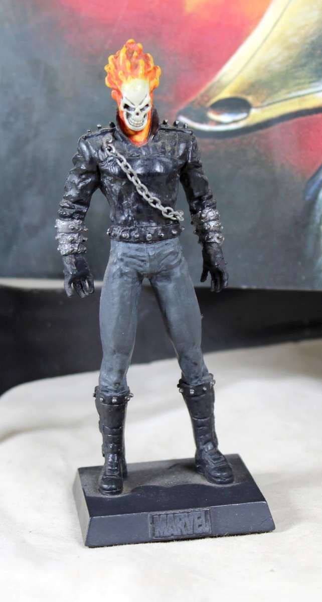 Classic Marvel - Action Figure and Book - Ghost Rider - Issue #22 Bid Now!