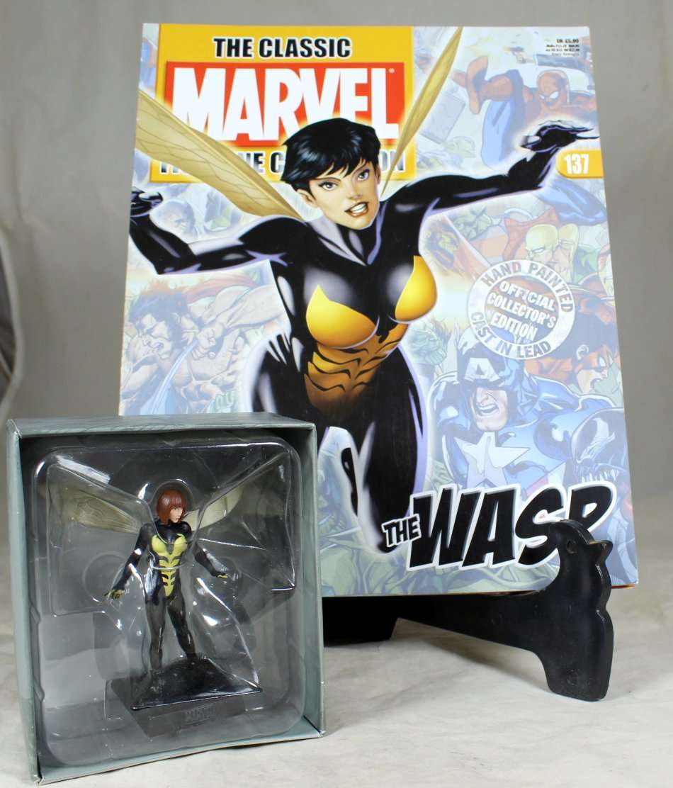 Classic Marvel - Action Figure and Book - WASP - Issue #137 - Bid Now!