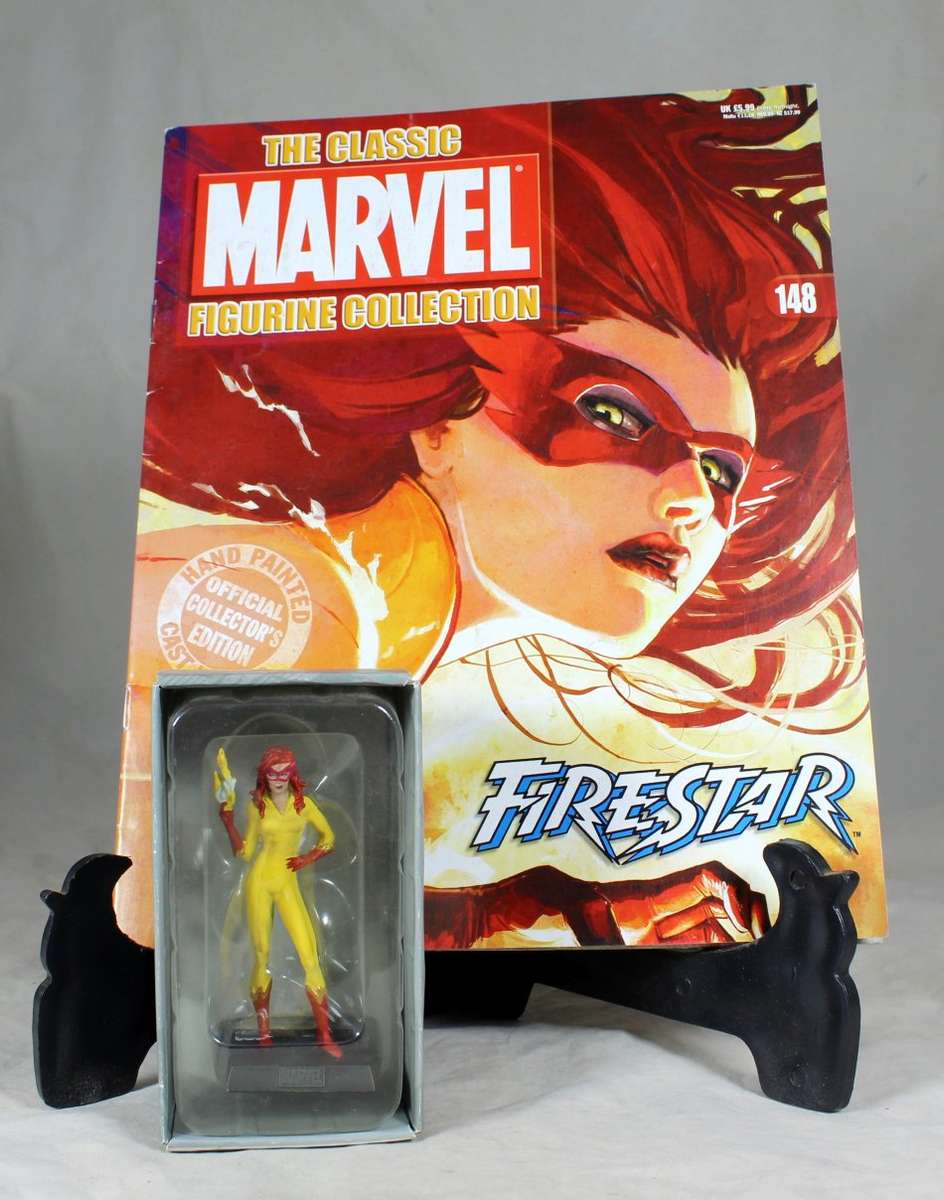 Classic Marvel - Action Figure and Book - FIRESTAR - Issue #148 - Bid Now!