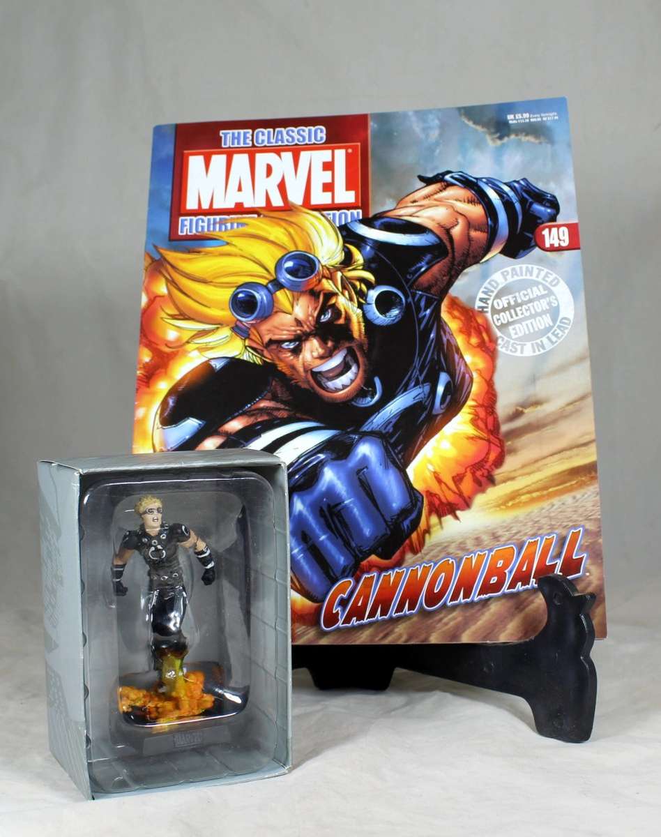 Classic Marvel - Action Figure and Book - CANNONBALL - Issue #149 - Bid Now!