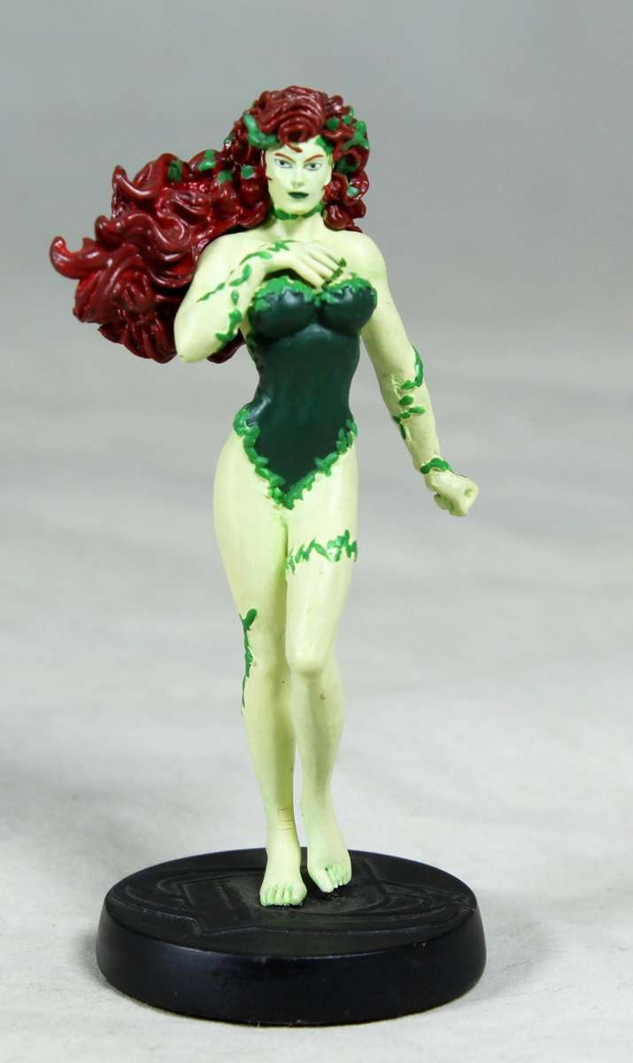 DC COMICS - LEAD HAND PAINTED ACTION FIGURE - POISON IVY - BID NOW!!!!