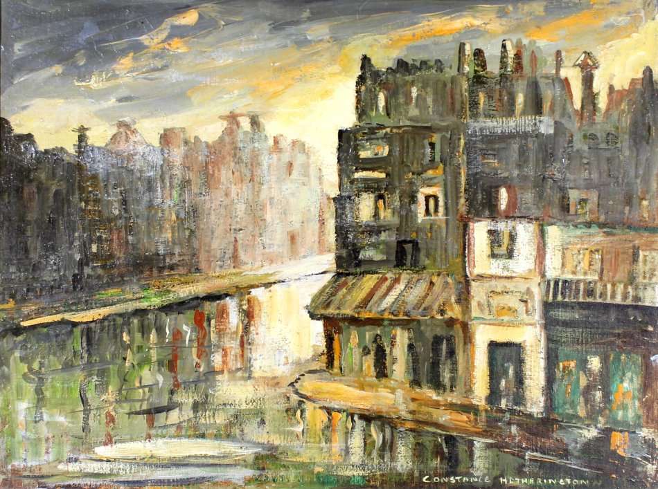 Constance Hetherington - City scene