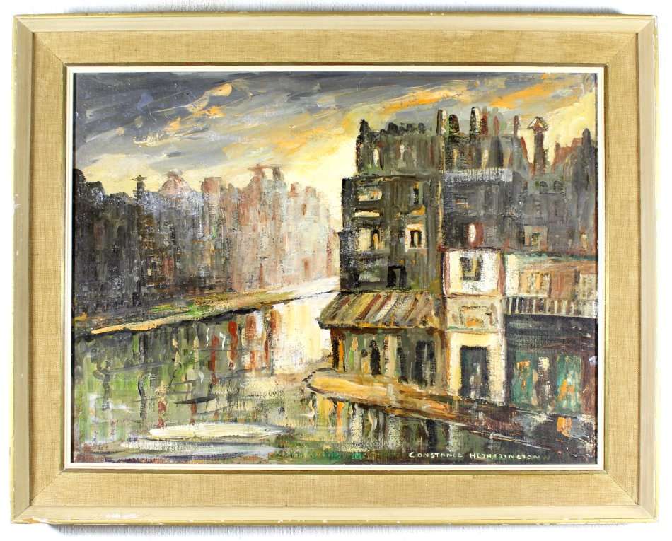 Constance Hetherington - City scene