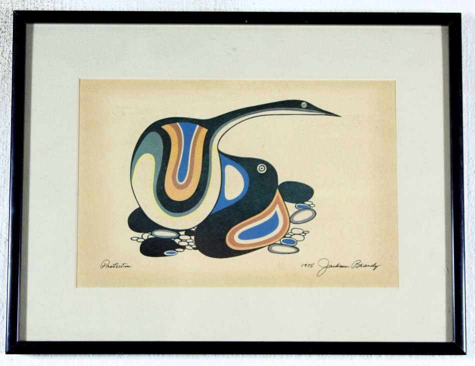 Jakson Brady (USA) - Protection - A lovely print! Bid now!