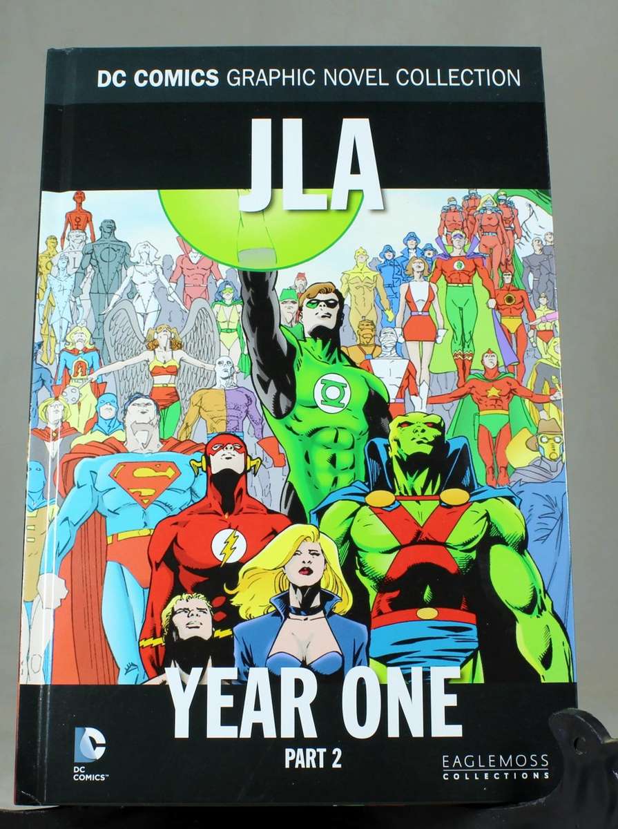 ULTIMATE DC COMICS GRAPHIC NOVEL COLLECTION - JLA:YEAR ONE V2- BID NOW!!