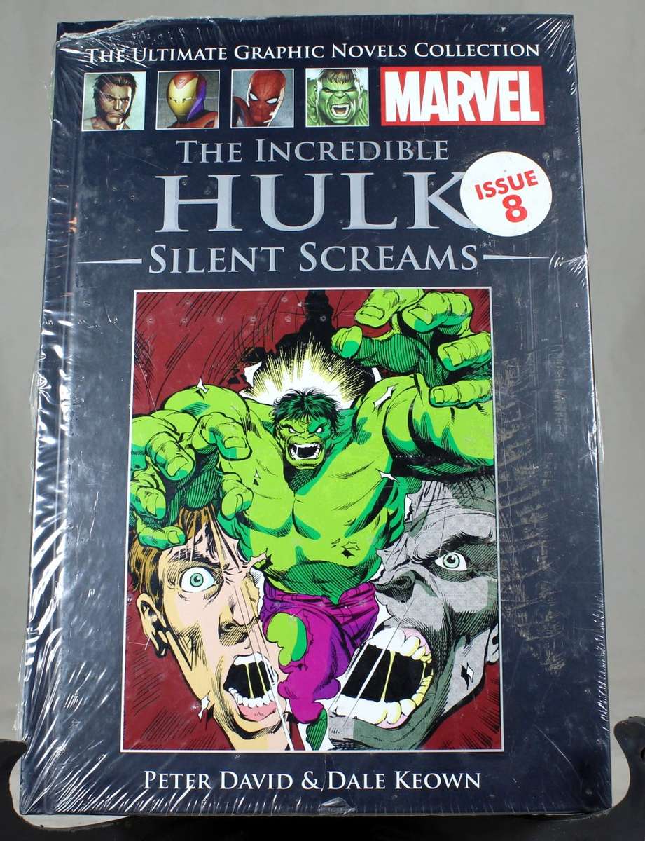 MARVEL`S - THE ULTIMATE GRAPHIC NOVELS COLLECTION - THE INCREDIBLE HULK: SILENT SCREAMS - BID NOW!!!
