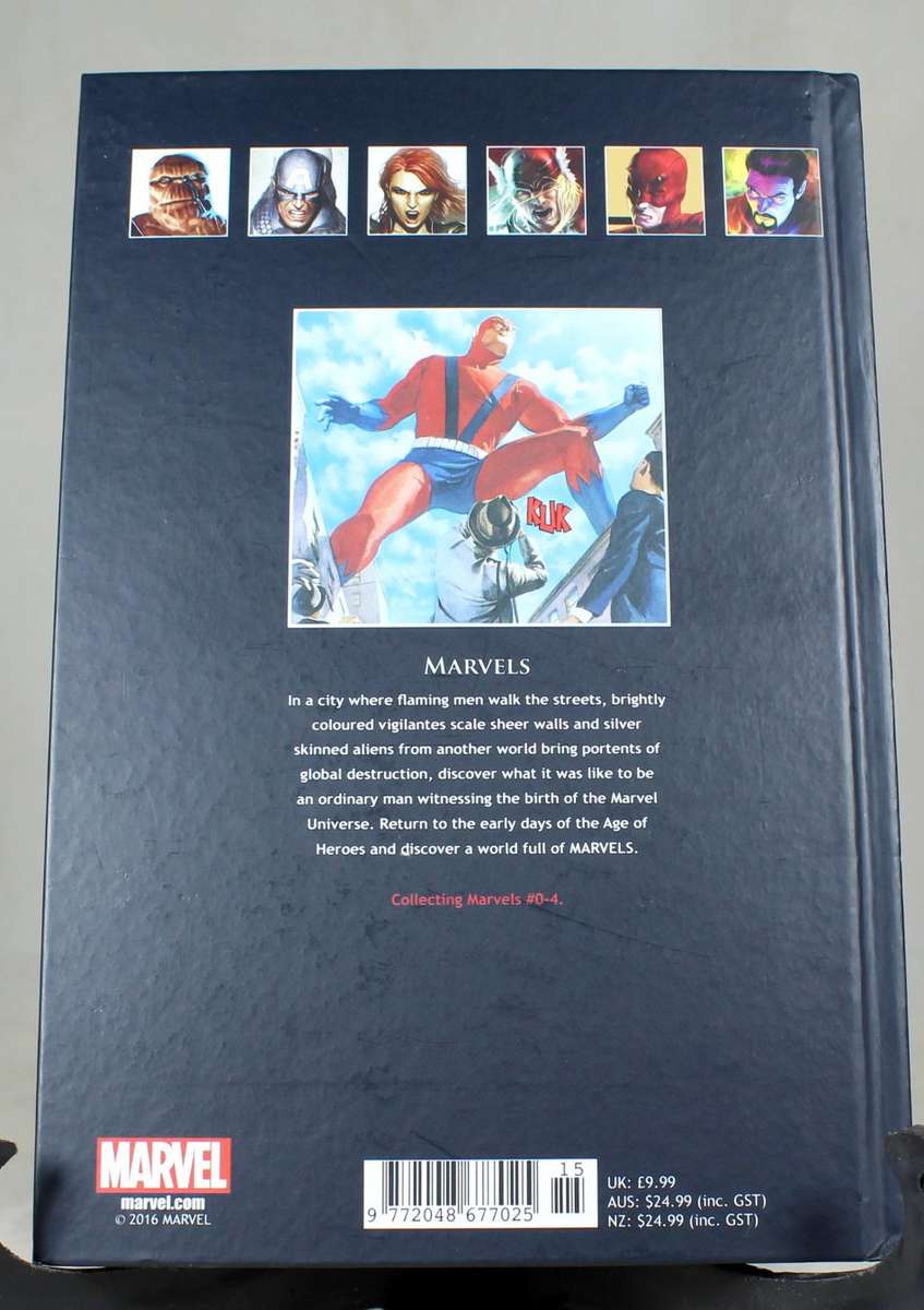 MARVEL`S - THE ULTIMATE GRAPHIC NOVELS COLLECTION - MARVELS - BID NOW!!!