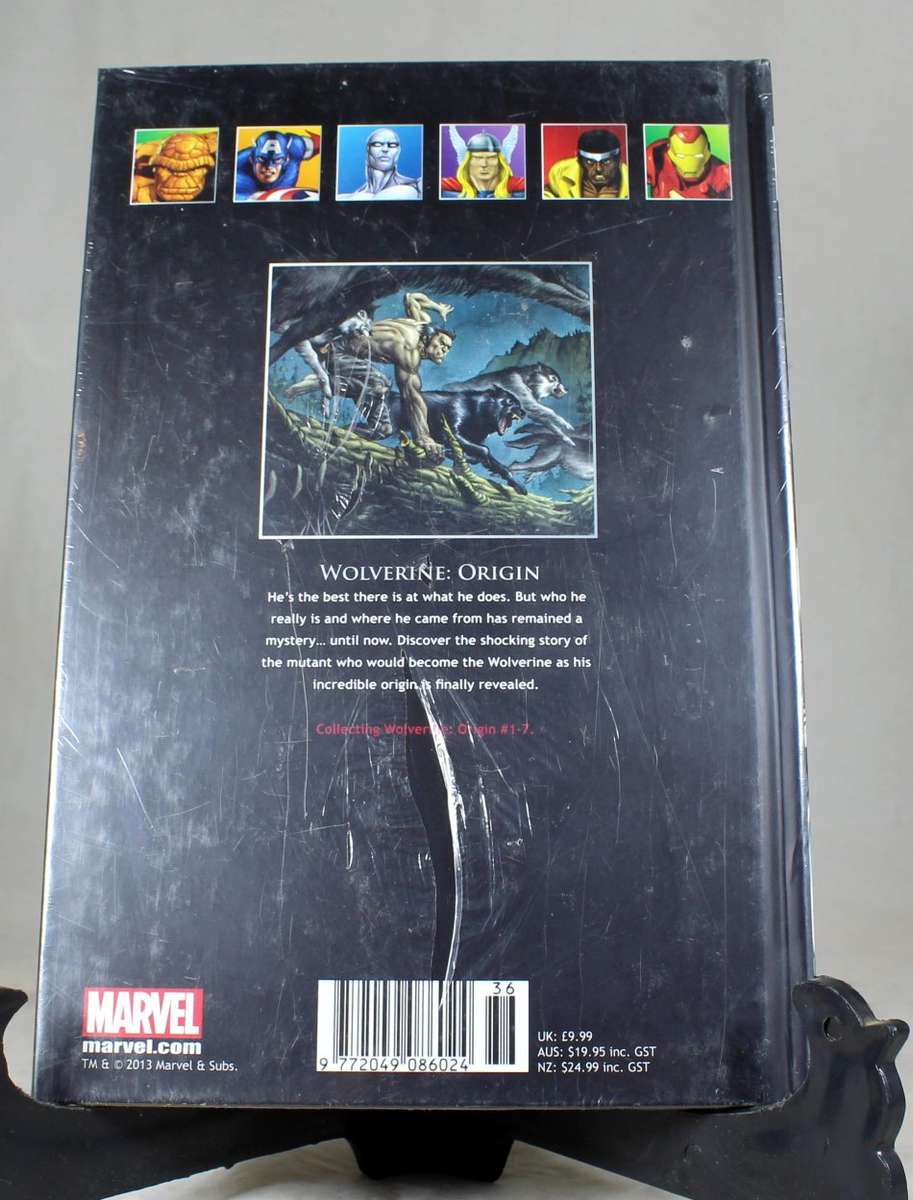 MARVEL`S-THE ULTIMATE GRAPHIC NOVELS COLLECTION-WOLVERINE: ORIGIN-BID NOW!!!