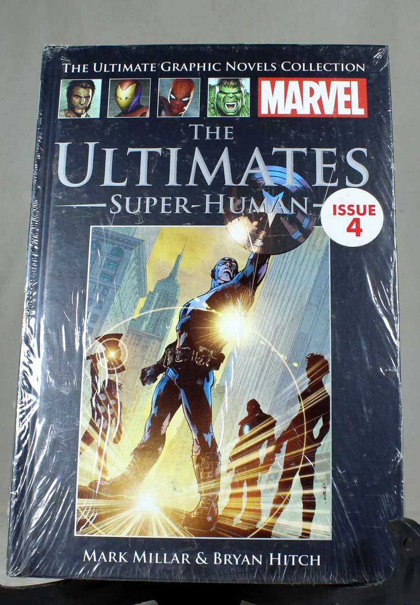 MARVEL`S-THE ULTIMATE GRAPHIC NOVELS COLLECTION-THE ULTIMATES:SUPER-HUMAN-BID NOW!!!
