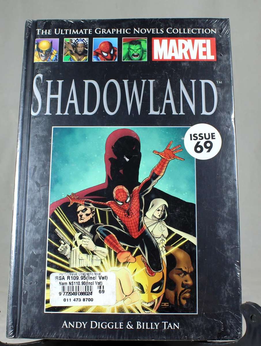 MARVEL'S-THE ULTIMATE GRAPHIC NOVELS COLLECTION- SHADOWLAND - BID NOW!!!