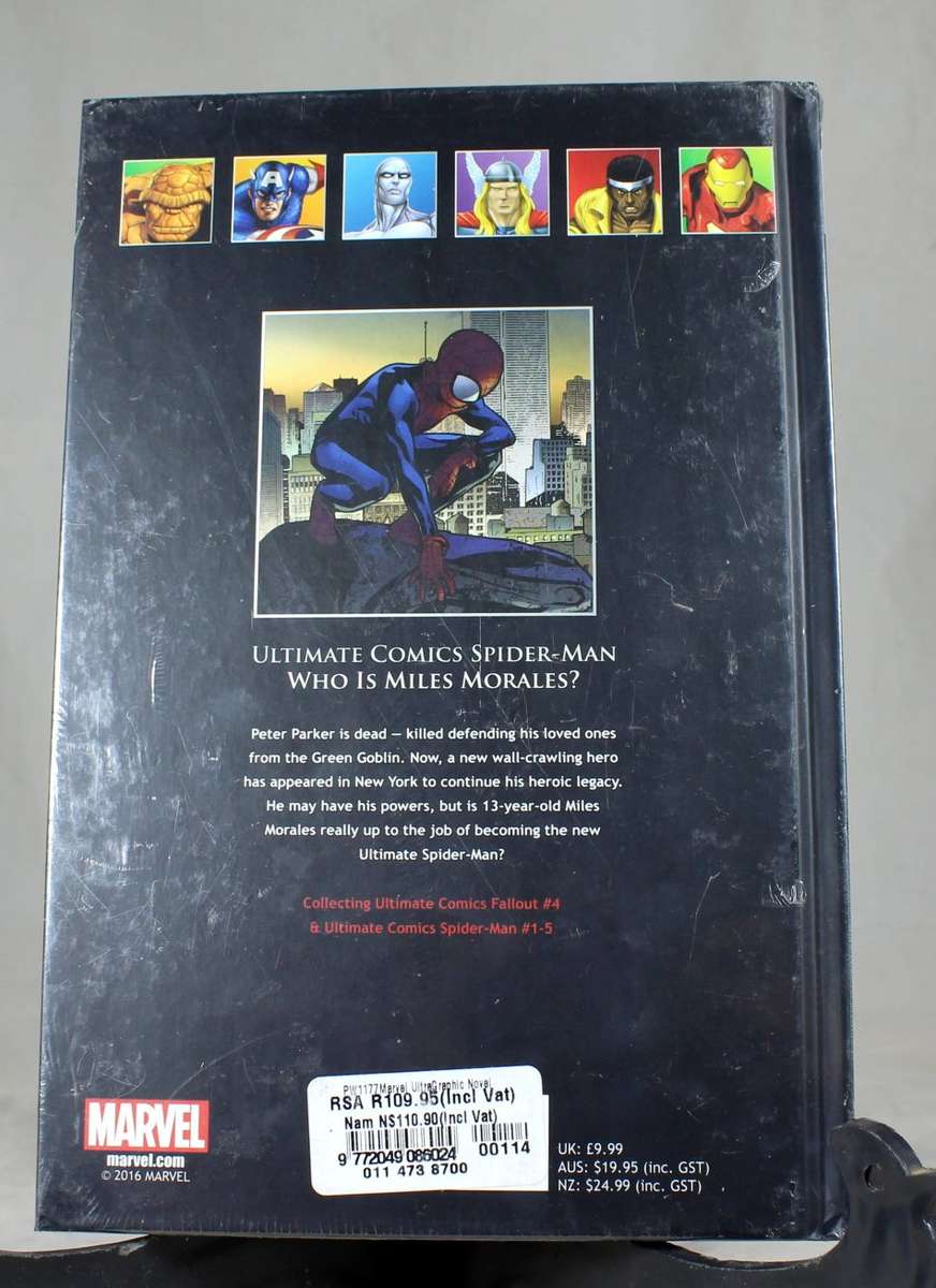 MARVEL`S-THE ULTIMATE GRAPHIC NOVELS COLLECTION-ULTIMATE COMIC SPIDER-MAN:WHO IS MILES MORALES?