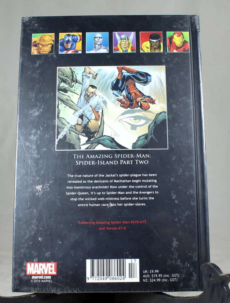 MARVEL`S-THE ULTIMATE GRAPHIC NOVELS COLLECTION-THE AMAZING SPIDER-MAN:SPIDER-ISLAND(PART2)-BID NOW!