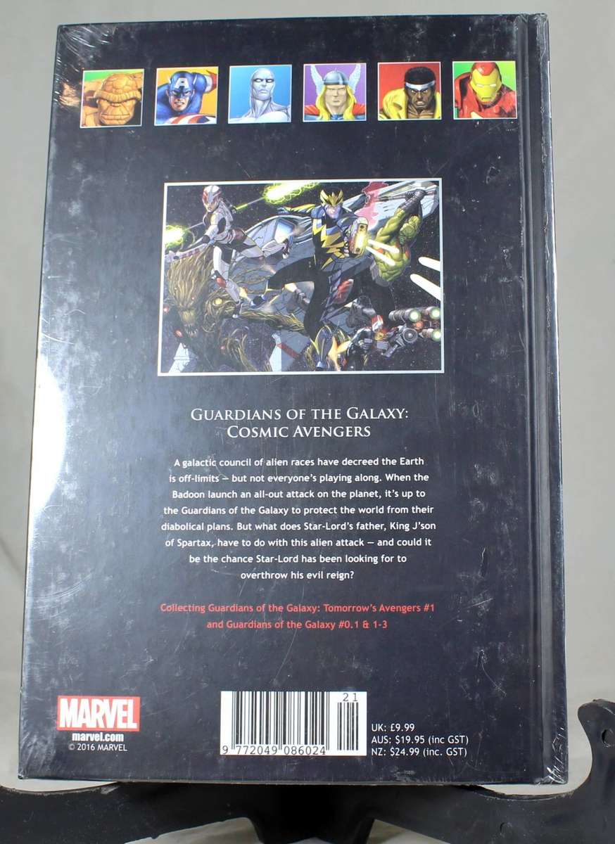 MARVEL`S-THE ULTIMATE GRAPHIC NOVELS COLLECTION-GUARDIANS OF THE GALAXY:COSMIC AVENGERS-BID NOW!!!