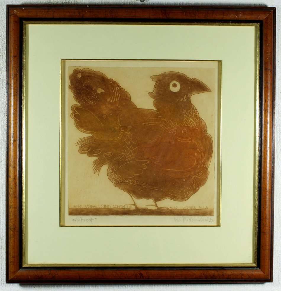 Povendaal - Chicken - A lovely work!! Bid now!!