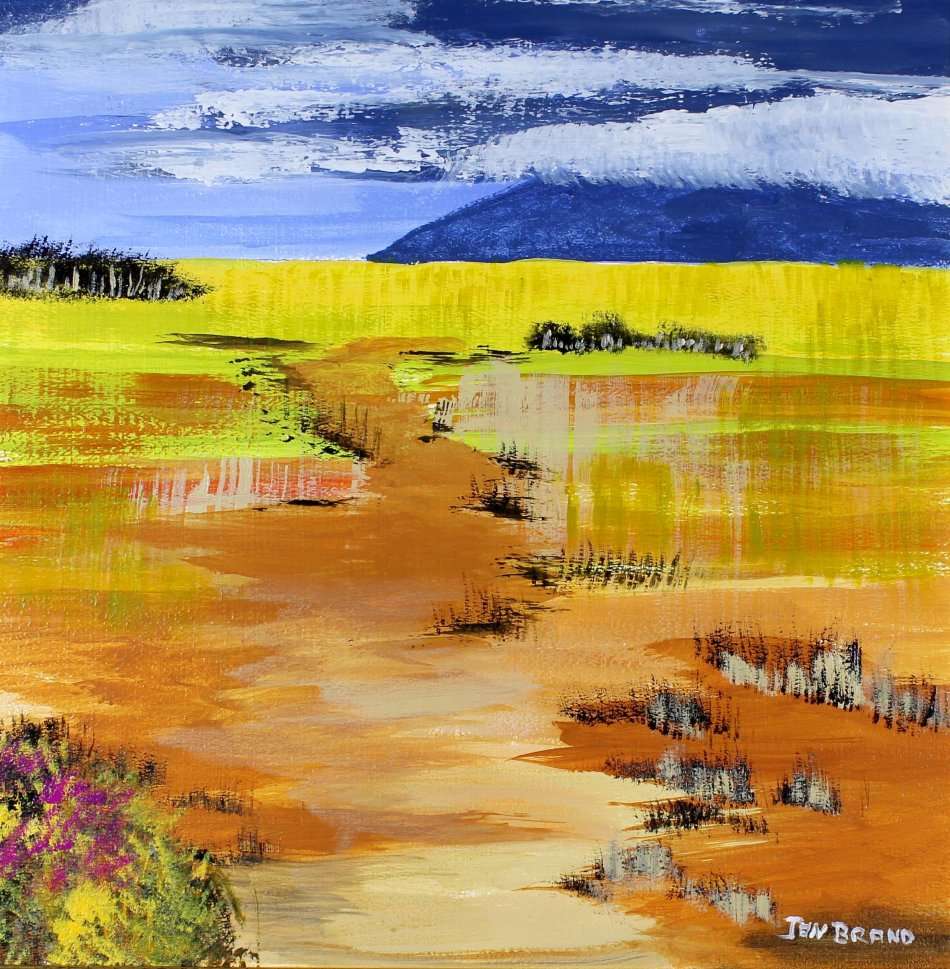 Jan Brand - Estuary - A beautiful treasure! - Investment art,