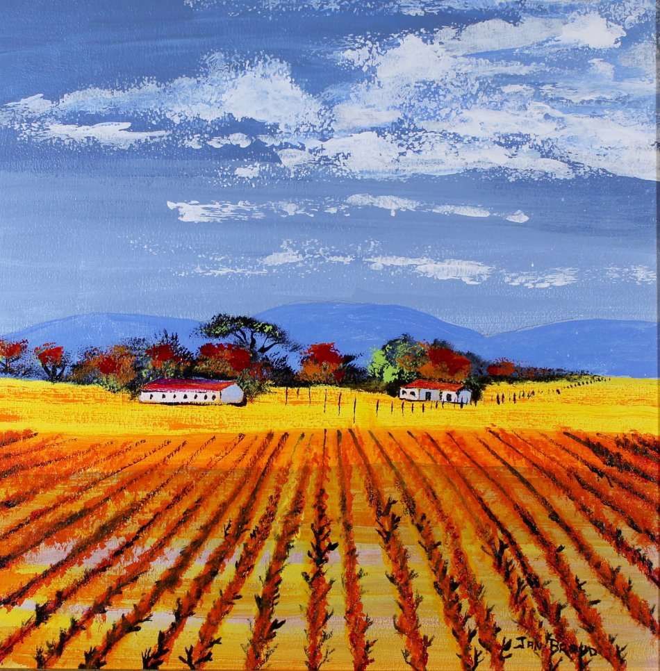 Jan Brand - Farmhouse and store with vineyard - A beautiful treasure! - Investment art, bid now!