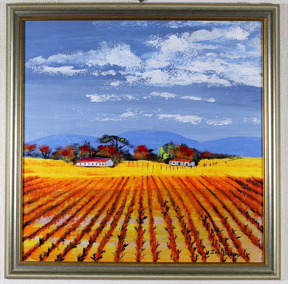 Jan Brand - Farmhouse and store with vineyard - A beautiful treasure! - Investment art, bid now!