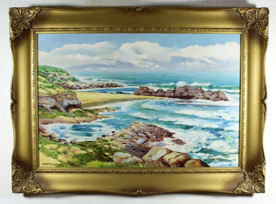 Mouritz Hatting - Seascape - Beautiful art!! Bid now!!