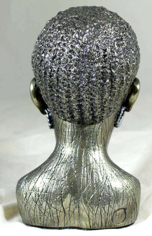 Casper Darare - Young Khoisan Woman - Posthumous Cold Casting - Magnificent!! Bid now!