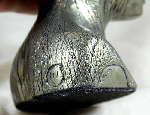 Casper Darare - Young Khoisan Woman - Posthumous Cold Casting - Magnificent!! Bid now!