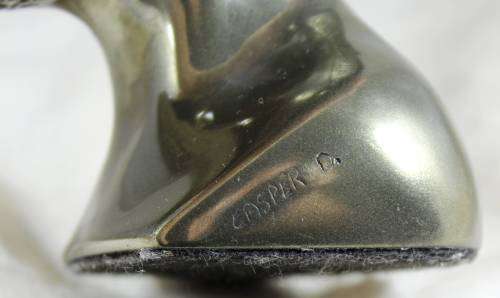 Casper Darare - Old Basotho with hat - Posthumous Cold Casting - Magnificent!! Bid now!