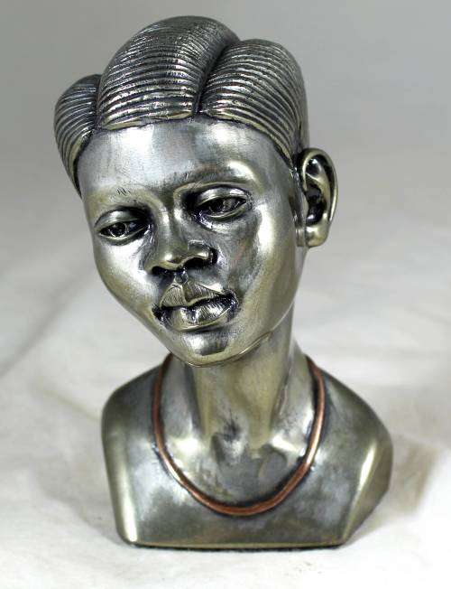 Casper Darare - Young Zulu Bride - Posthumous Cold Casting - Magnificent!! Bid now!