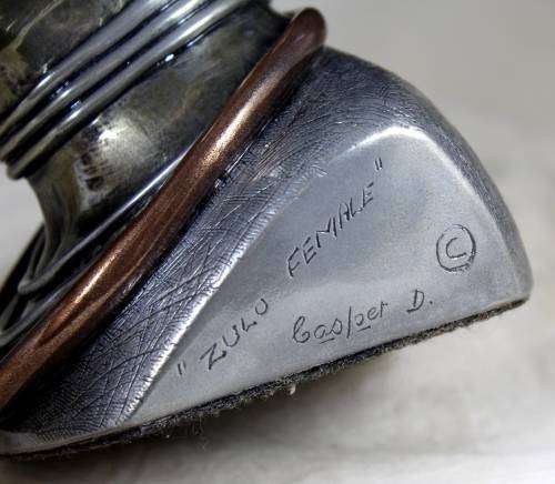 Casper Darare - Zulu Female - Posthumous Cold Casting - Magnificent large sculpture!! Bid now!