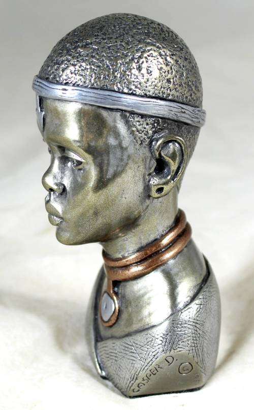 Casper Darare - Young Masai Boy- Posthumous Cold Casting - Magnificent!! Bid now!