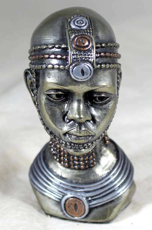 Casper Darare - Young Masai Girl - Posthumous Cold Casting - Magnificent!! Bid now!