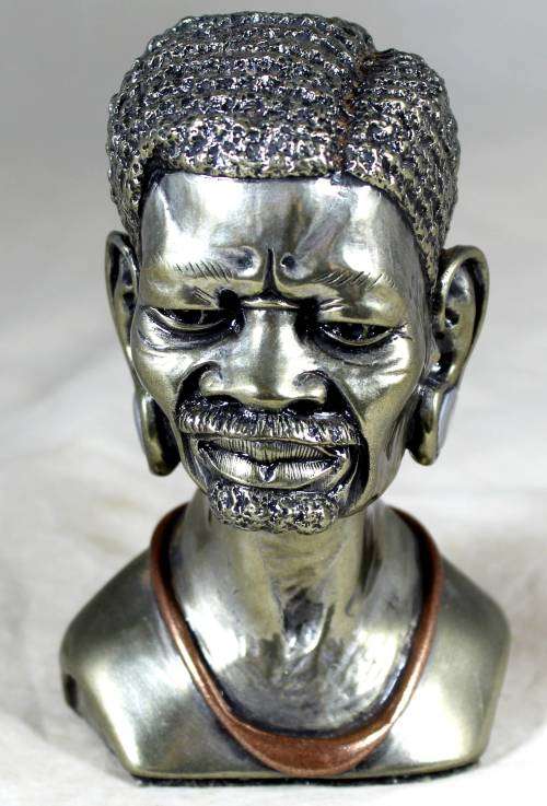 Casper Darare - Zulu Male - Posthumous Cold Casting - Magnificent!! Bid now!