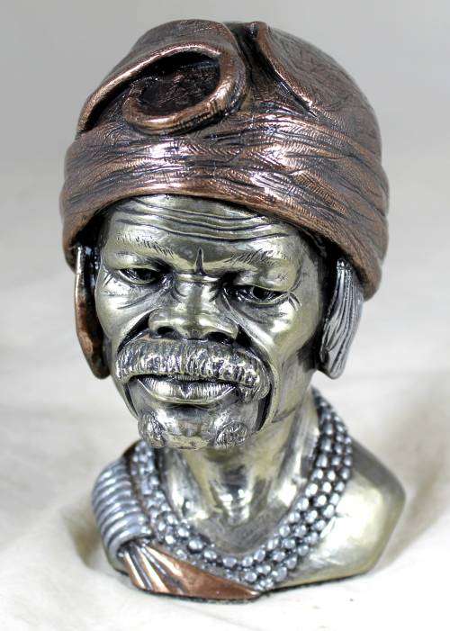 Casper Darare - Xhosa Male - Posthumous Cold Casting - Magnificent!! Bid now!