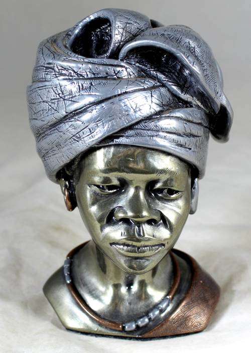 Casper Darare - Xhosa Female - Posthumous Cold Casting - Magnificent!! Bid now!