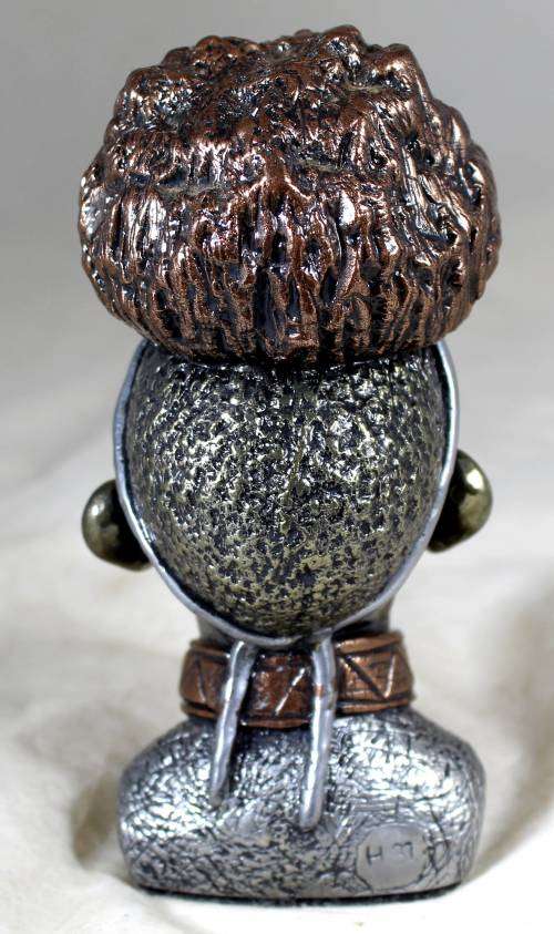 Casper Darare - Zulu Warrior - Posthumous Cold Casting - Magnificent!! Bid now!