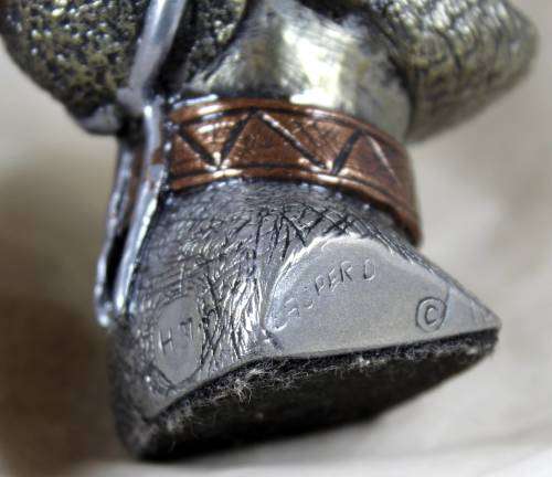 Casper Darare - Zulu Warrior - Posthumous Cold Casting - Magnificent!! Bid now!