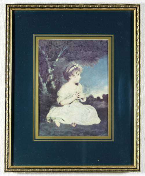 Victorian little girl - A lovely print! Bid now!