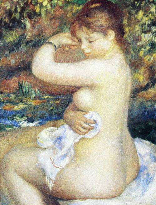 Nude study - A lovely print! Bid now!