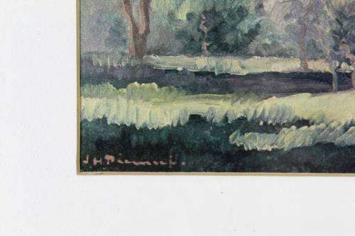 Pierneef - Large tree - Iconic scene - A beautiful print!! Bid now!