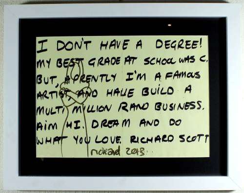 Richard Scott - Famous - Beautiful art!! - Bid now!