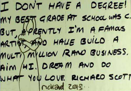 Richard Scott - Famous - Beautiful art!! - Bid now!